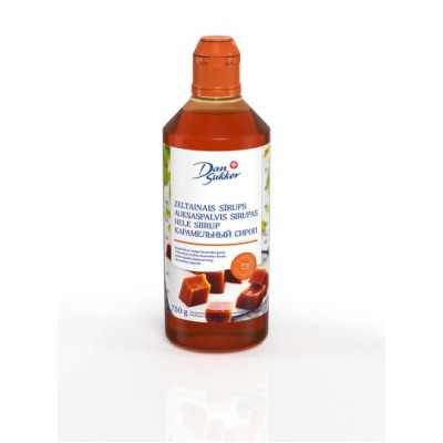 Cukraus auksaspalvis sirupas, DANSUKKER, 750 ml